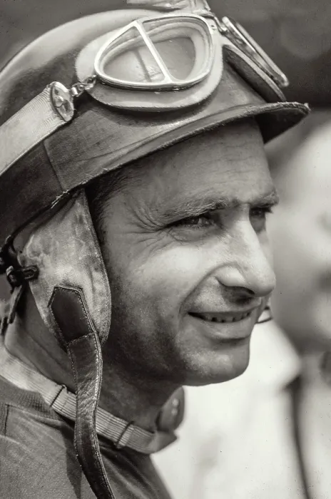 Framed Print : Juan Manuel Fangio, driver (1911-1995) Framed Print : Juan Manuel Fangio, driver (1911-1995)