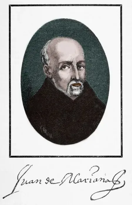 Framed Print : Juan de Mariana (1536-1624). Spanish Jesuit priest, Scholas Framed Print : Juan de Mariana (1536-1624). Spanish Jesuit priest, Scholas