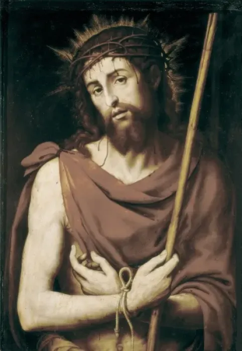 Framed Print : JUANES, Juan de (1523-1579). Ecce Homo. ca. 1565-1575 Framed Print : JUANES, Juan de (1523-1579). Ecce Homo. ca. 1565-1575
