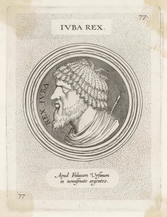 Framed Print : Juba, King of Numidia Framed Print : Juba, King of Numidia