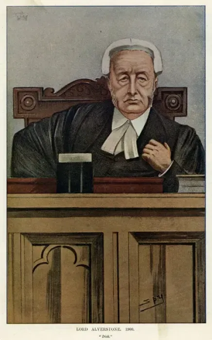 Framed Print : Judge Viscount Alverstone Framed Print : Judge Viscount Alverstone
