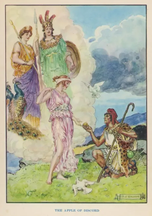 Framed Print : Judgement of Paris Framed Print : Judgement of Paris