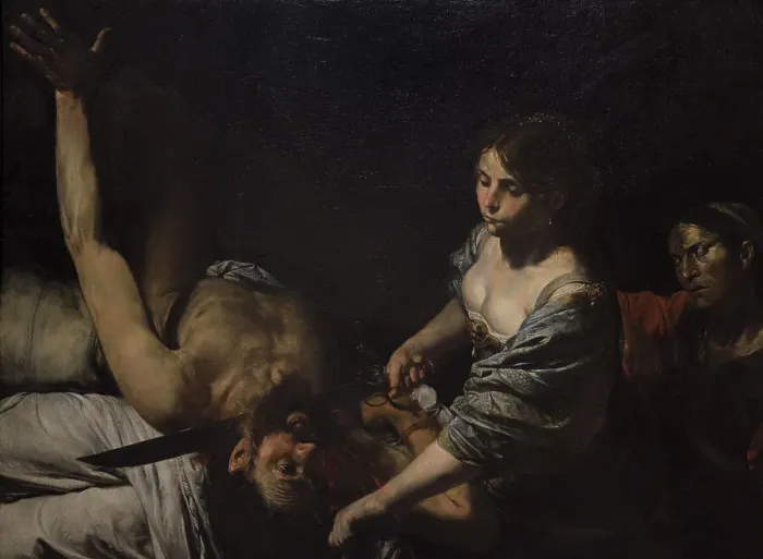 Framed Print : Judith and Holofernes, 1624, by Valentin de Boulogne Framed Print : Judith and Holofernes, 1624, by Valentin de Boulogne