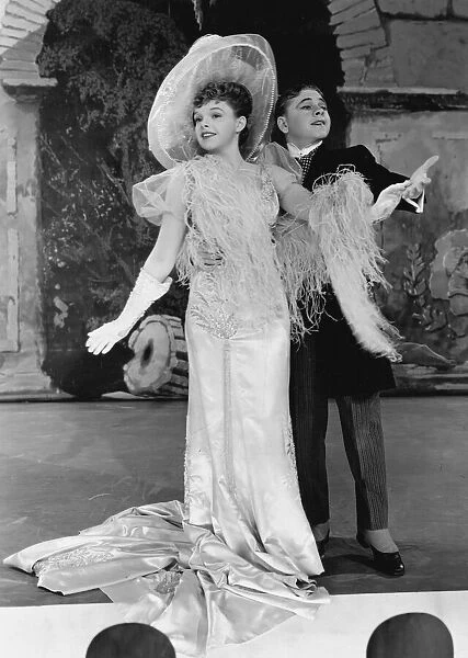 Judy Garland and Mickey Rooney in Strike Up the Band
