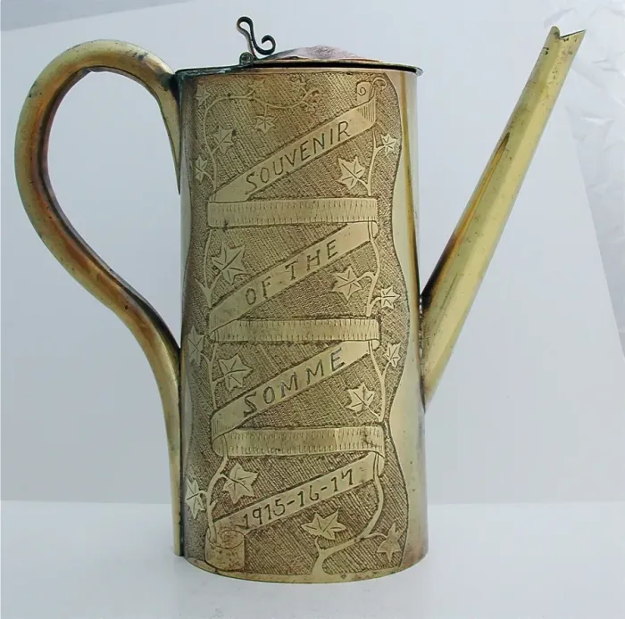 Framed Print : Jug - Souvenir of the Somme, 1915, 1916, 1917 Framed Print : Jug - Souvenir of the Somme, 1915, 1916, 1917