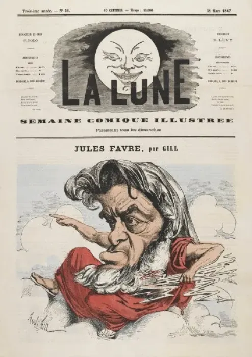 Framed Print : Jules Favre (Gill) Framed Print : Jules Favre (Gill)