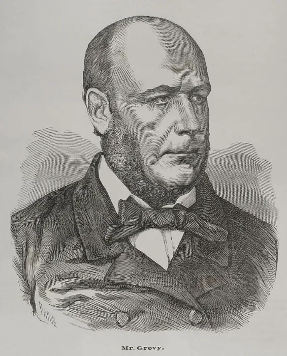 Framed Print : Jules Grevy (1807-1891). Third president of Framed Print : Jules Grevy (1807-1891). Third president of