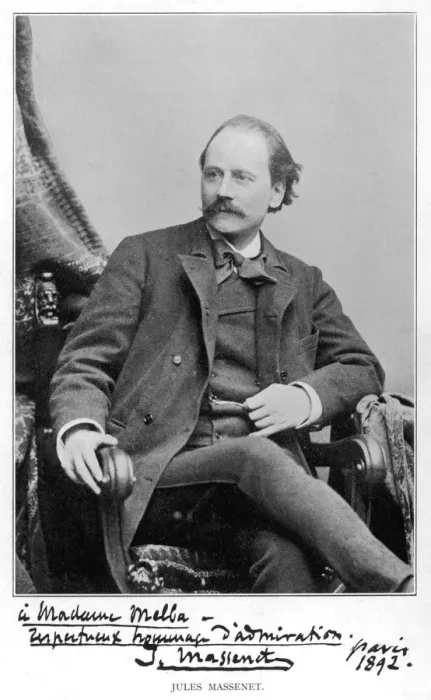 Framed Print : Jules Massenet in 1892 Framed Print : Jules Massenet in 1892