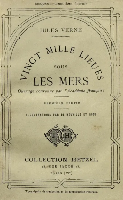 Framed Print : Jules Verne. 20. 000 Leagues Framed Print : Jules Verne. 20. 000 Leagues