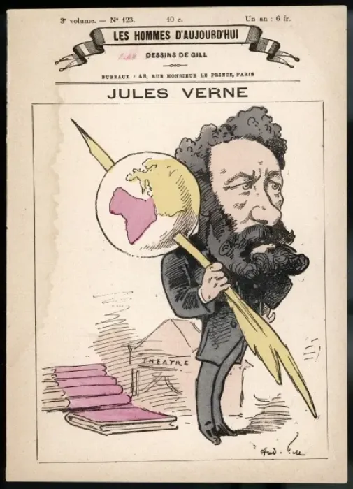 Framed Print : Jules Verne Framed Print : Jules Verne