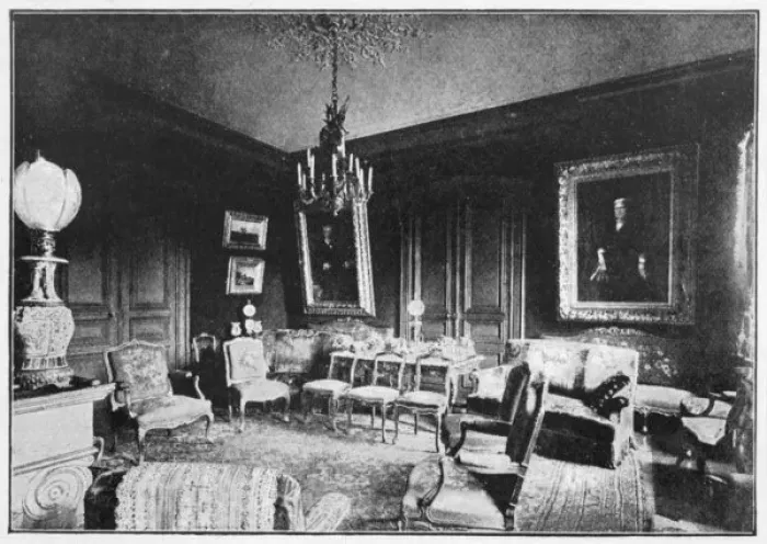 Framed Print : Jules Verne / Drawing Room Framed Print : Jules Verne / Drawing Room