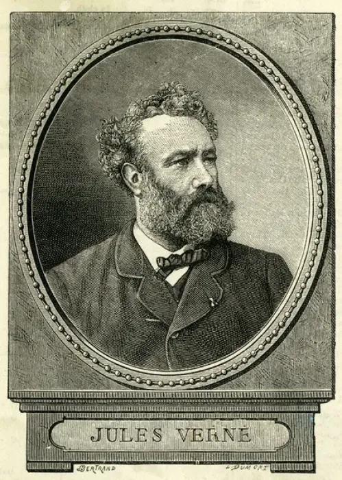 Framed Print : Jules Verne - Dumont Framed Print : Jules Verne - Dumont