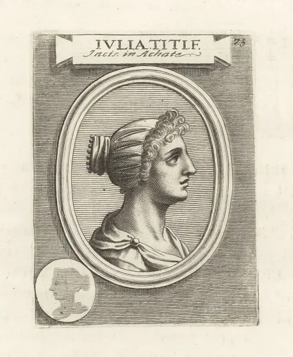 Framed Print : Julia Flavia, daughter of Roman Emperor Titus Framed Print : Julia Flavia, daughter of Roman Emperor Titus