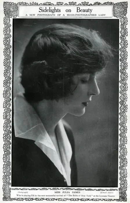 Framed Print : Julia James, English actress Framed Print : Julia James, English actress