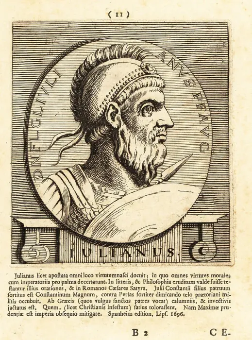 Framed Print : Julian the Apostate, Roman emperor Framed Print : Julian the Apostate, Roman emperor