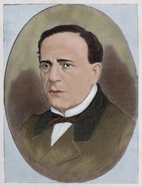 Julian Romea Yanguas (1813-1868). Spanish actor and poet. Co