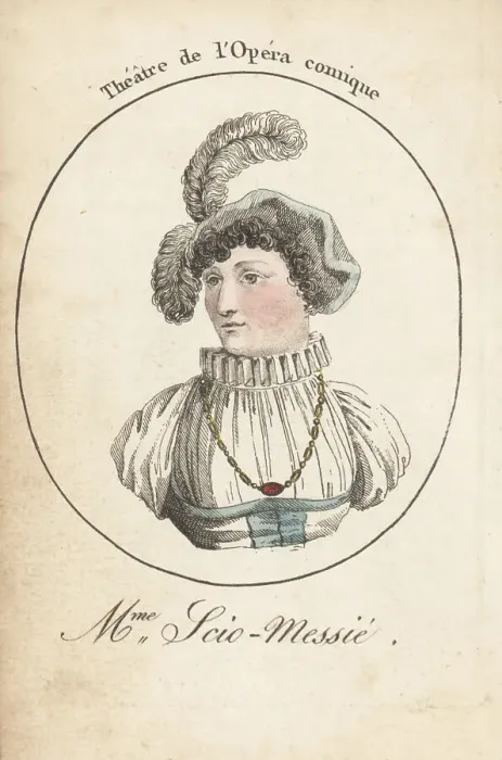 Framed Print : Julie-Angelique Scio-Messie, French opera singer, 1768-1807 Framed Print : Julie-Angelique Scio-Messie, French opera singer, 1768-1807
