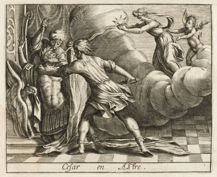 Framed Print : Julius Caesar as a Comet Framed Print : Julius Caesar as a Comet