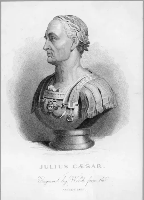 Framed Print : Julius Caesar (Welch) Framed Print : Julius Caesar (Welch)