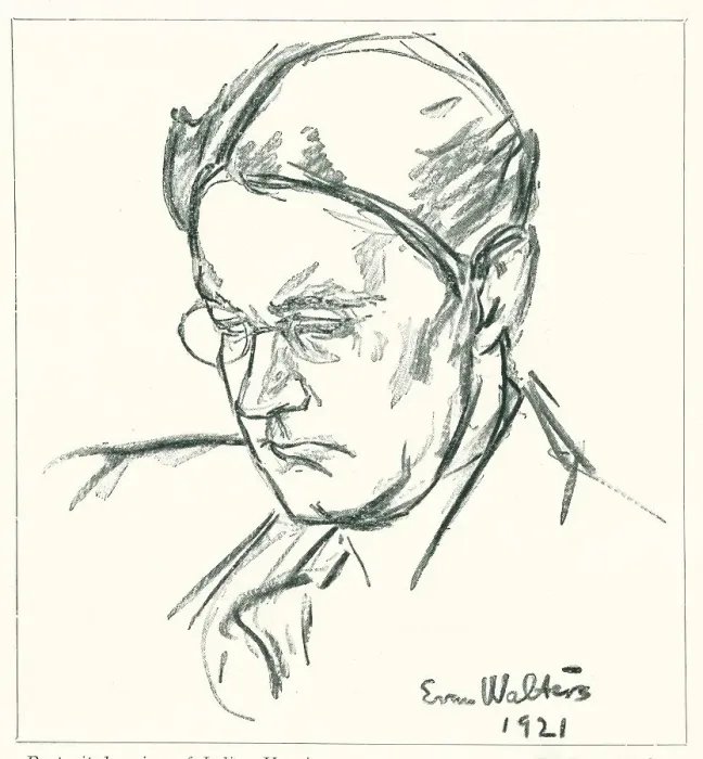 Framed Print : Julius Harrison