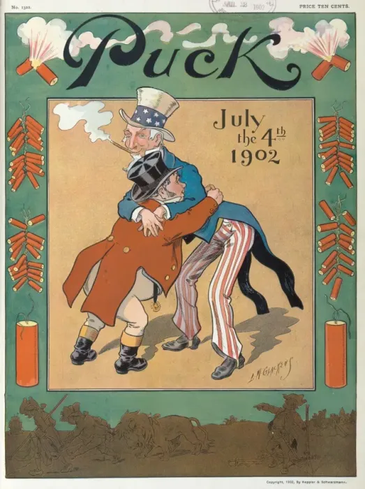 Framed Print : July the 4th 1902 Framed Print : July the 4th 1902