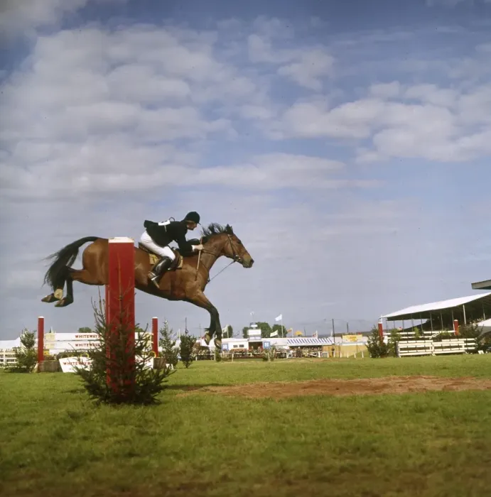 Framed Print : Show jumping event, Devon County Show Framed Print : Show jumping event, Devon County Show