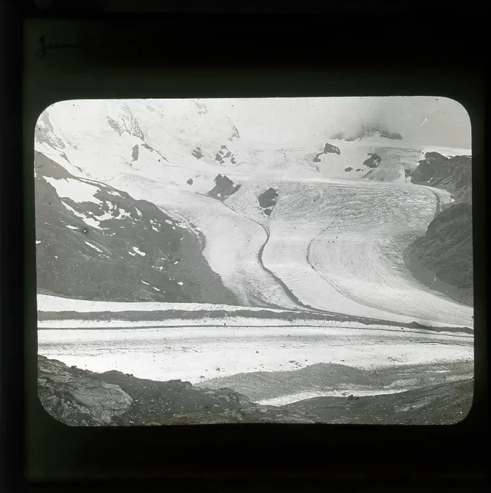 Framed Print : Junction of Gorner and Theodule glaciers Framed Print : Junction of Gorner and Theodule glaciers