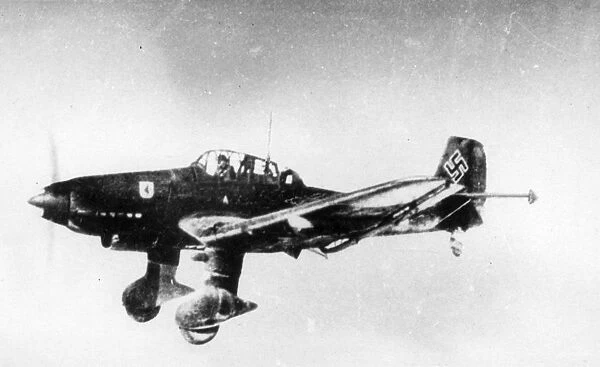 Junker Ju87D in flight