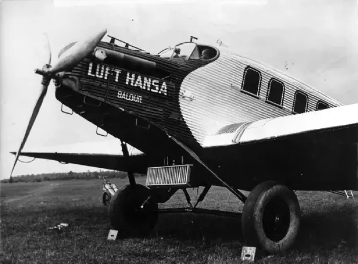 Framed Print : Junkers G24 D-UQAN Baldur of Lufthansa crashed in 1925 Framed Print : Junkers G24 D-UQAN Baldur of Lufthansa crashed in 1925