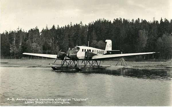 Junkers G24, S-aBG, of AB Aerotransport, later SE-ABG