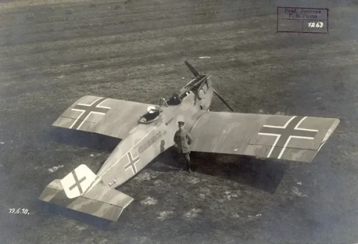 Framed Print : Junkers J10, June 1918 Framed Print : Junkers J10, June 1918
