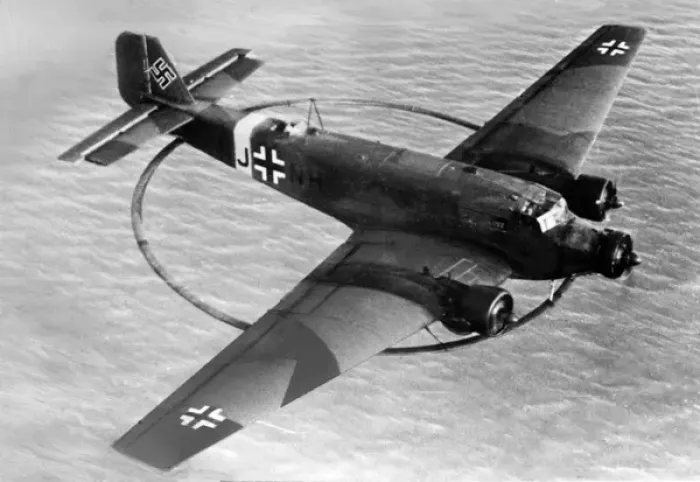 Framed Print : Junkers Ju 523m -this version of the Luftwaffes standa Framed Print : Junkers Ju 523m -this version of the Luftwaffes standa