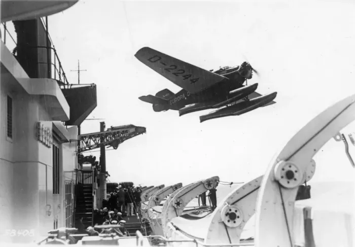 Framed Print : Junkers Ju46 D-2244 of Lufthansa Framed Print : Junkers Ju46 D-2244 of Lufthansa