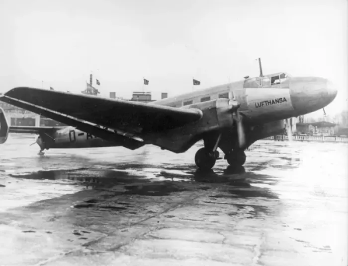 Framed Print : Junkers Ju86 of Lufthansa Framed Print : Junkers Ju86 of Lufthansa