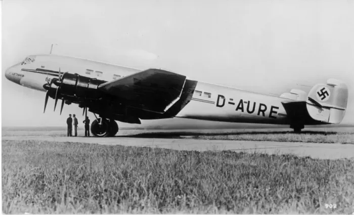 Framed Print : Junkers Ju90V3 D-AURE Bayern of Lufthansa Framed Print : Junkers Ju90V3 D-AURE Bayern of Lufthansa