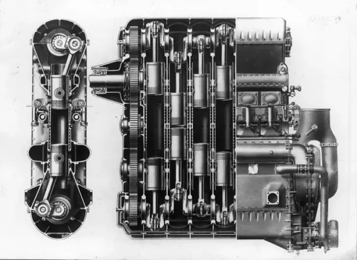 Framed Print : Junkers Jumo 204 CI 6-cyl vertically opposed piston engine Framed Print : Junkers Jumo 204 CI 6-cyl vertically opposed piston engine