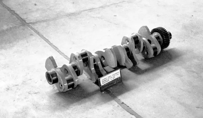 Framed Print : Junkers Jumo 211 crankshaft Framed Print : Junkers Jumo 211 crankshaft