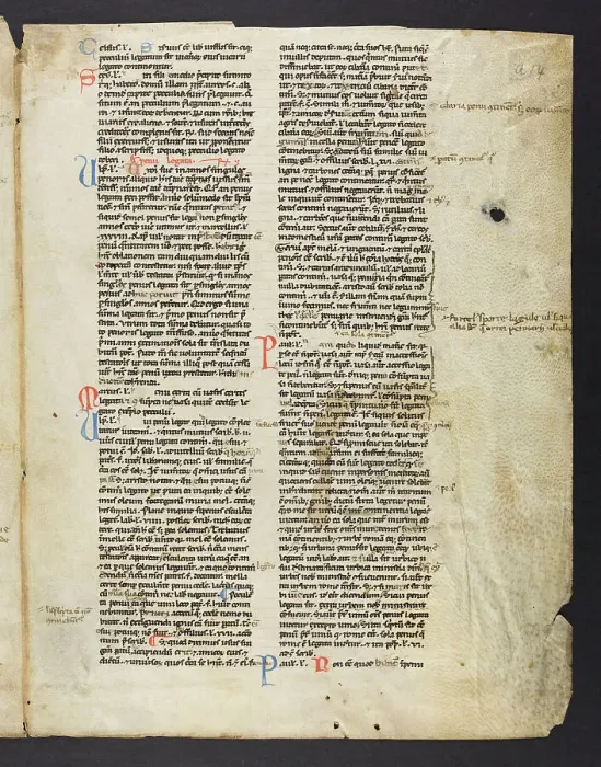 Framed Print : Justinian Digesta, Book XXXIII (Fragment) Framed Print : Justinian Digesta, Book XXXIII (Fragment)