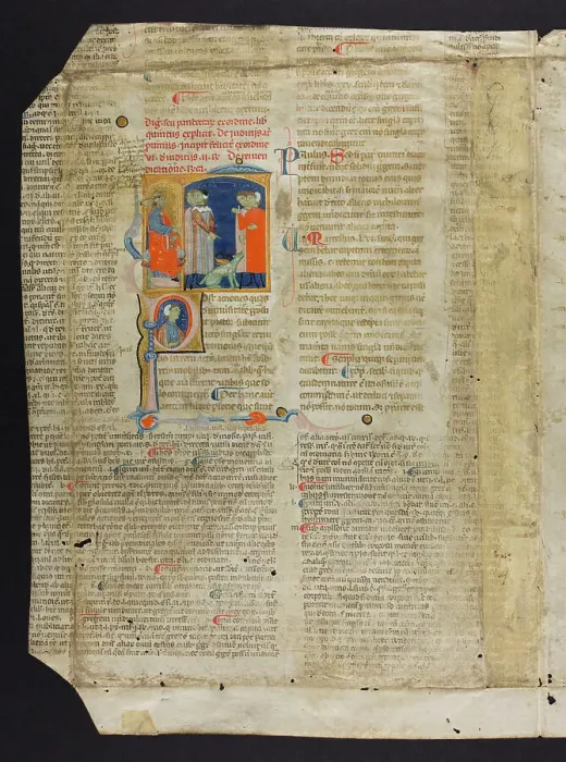 Framed Print : Justinian Digesta, Books V and VI (Fragment) Framed Print : Justinian Digesta, Books V and VI (Fragment)