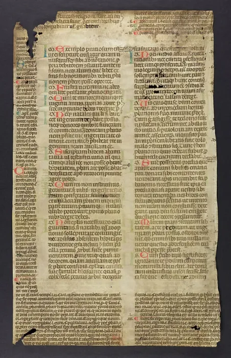 Framed Print : Justinian's Codex, Book III. XVIII (Fragment) Framed Print : Justinian's Codex, Book III. XVIII (Fragment)