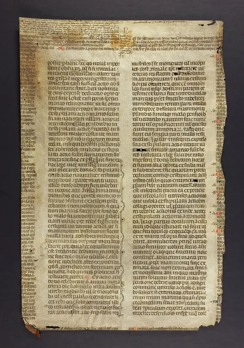 Framed Print : Justinian's Codex, Book V. XIII (Fragment) Framed Print : Justinian's Codex, Book V. XIII (Fragment)
