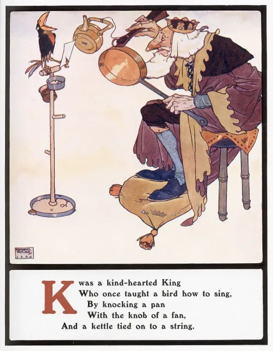 Framed Print : K was a kind-hearted King Framed Print : K was a kind-hearted King