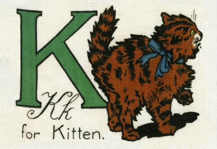 Framed Print : K for Kitten Framed Print : K for Kitten
