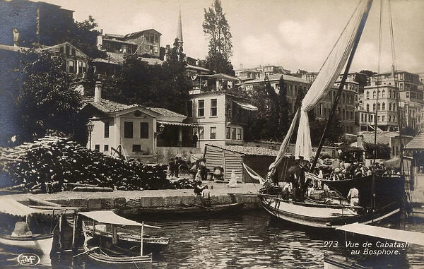 Kabatas on the Bosphorus, Istanbul, Turkey