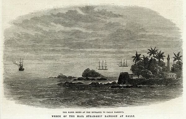 Kadir Rocks, Sri Lanka, 1871