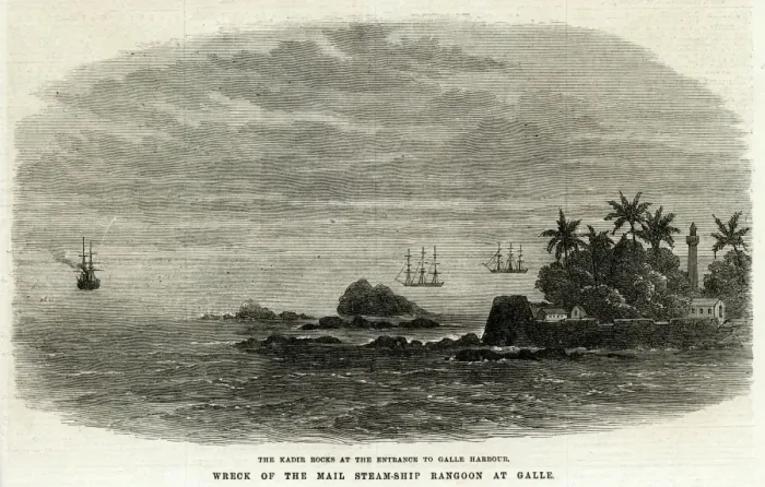 Framed Print : Kadir Rocks, Sri Lanka, 1871 Framed Print : Kadir Rocks, Sri Lanka, 1871