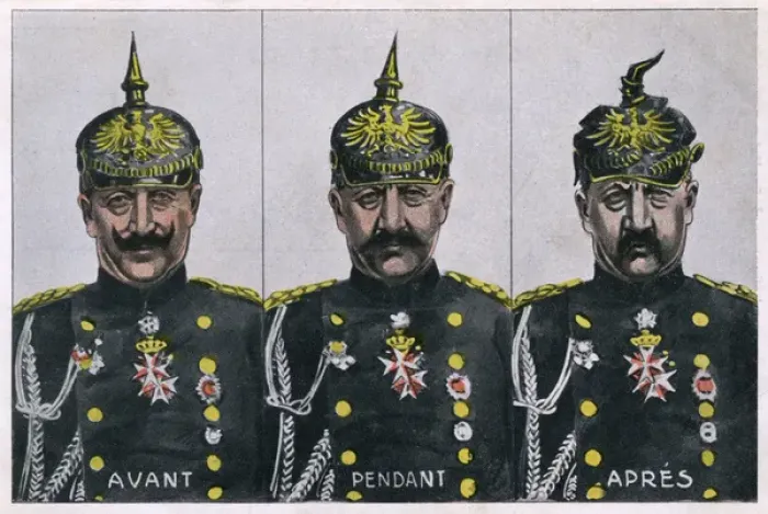 Framed Print : The Kaiser suffers throughout the war Framed Print : The Kaiser suffers throughout the war