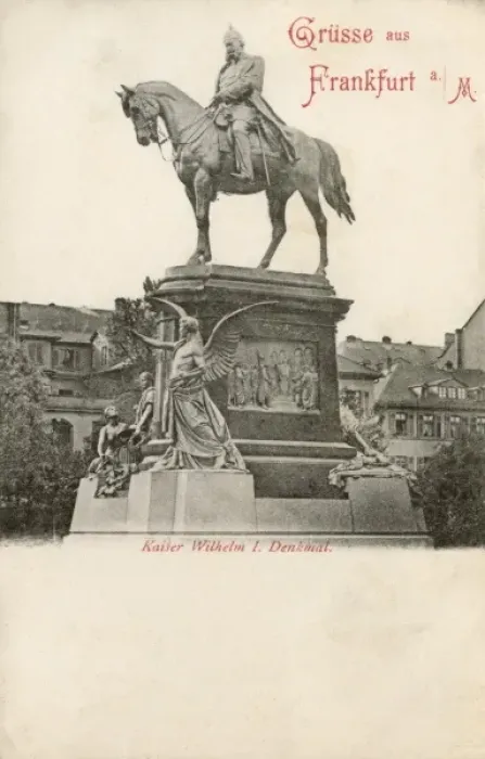 Framed Print : Kaiser Wilhelm I of Germany - Statue on Horseback Framed Print : Kaiser Wilhelm I of Germany - Statue on Horseback