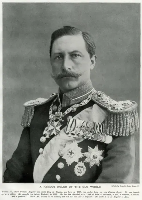 Framed Print : Kaiser Wilhelm II Framed Print : Kaiser Wilhelm II