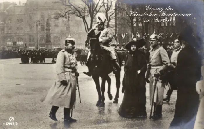 Framed Print : Kaiser Wilhelm II in Berlin, Germany Framed Print : Kaiser Wilhelm II in Berlin, Germany